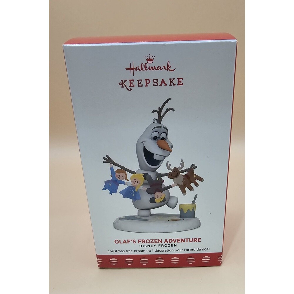 DISNEY FROZEN OLAF'S FROZEN ADVENTURE HALLMARK 2017 KEEPSAKE ORNAMENT-NIB